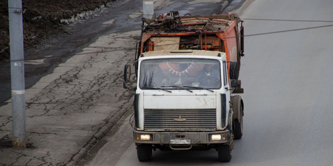 Мусоровоз машина